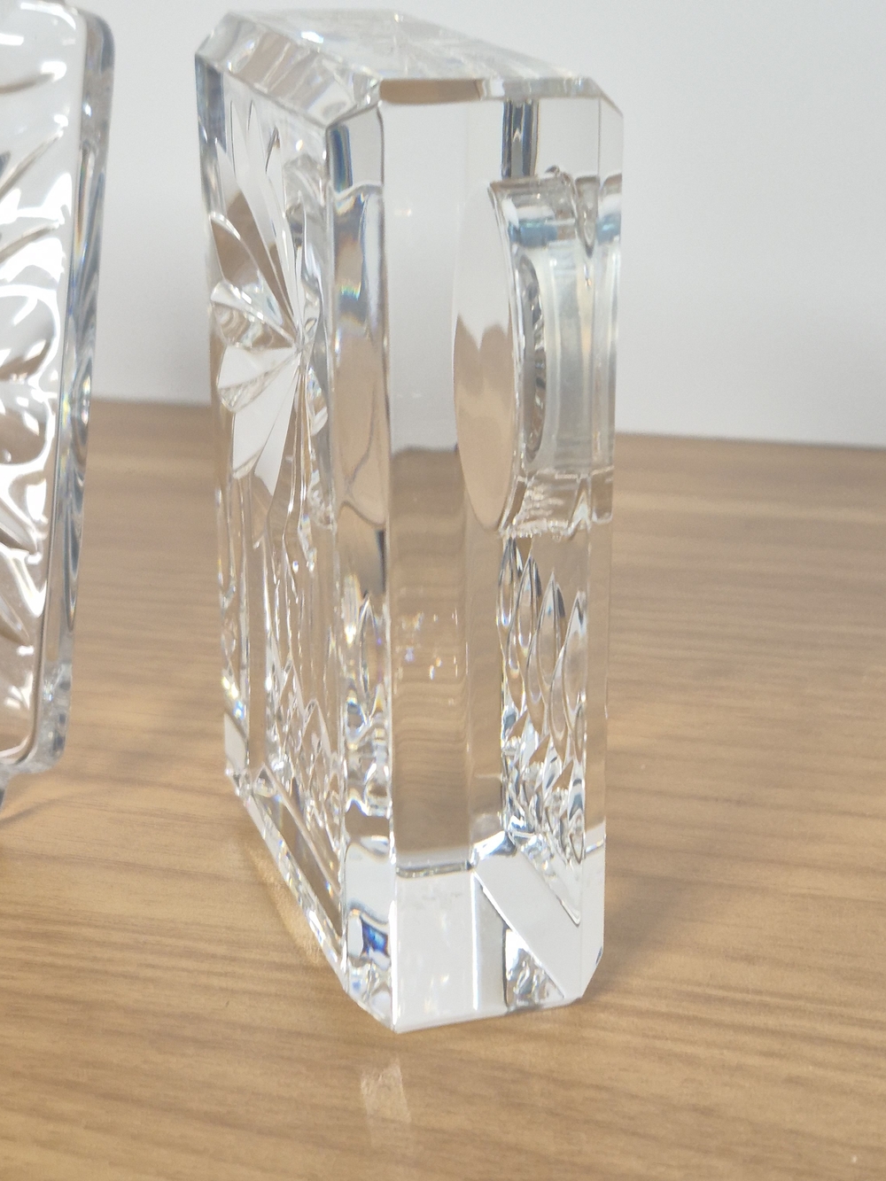 Waterford Crystal Desk Clock & Miniature Picture Frame Set Vintage Luxury Home - Picture 6 of 15